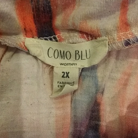 Shirt, Blouse, Top -2X Comp Blu - Picture 2 of 2